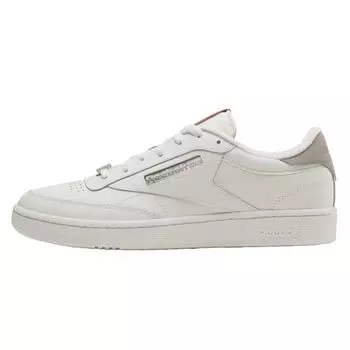 Кроссовки Reebok Club C 85 Chalk Ash унисекс Кремово-терракотовые 100074162 35
