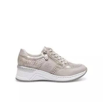 Кроссовки Rieker N4327-80 серебристый EU 42