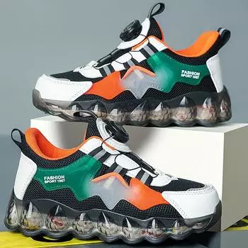 Кроссовки с сеткой для мальчиков и девочек — дышащие, очень легкие, нескользящие и износостойкие. 28 розовый