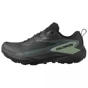 Кроссовки Salomon Genesis GORE-TEX Черный Городской Шик Мужские Агава-Зеленый L47518700 40