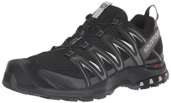 Кроссовки Salomon Men s XA PRO 3D Trail Running для мужчин, черный / магнит / тихий оттенок, 9