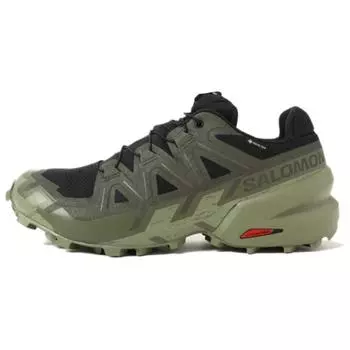 Кроссовки Salomon Speedcross 6 GORE-TEX Peat Мужские Зеленый Черный Глубокий Лишайниково-зеленый L47584100 42