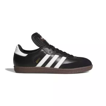 Кроссовки Samba Leather Black x White [Adidas] Мужские 26.5