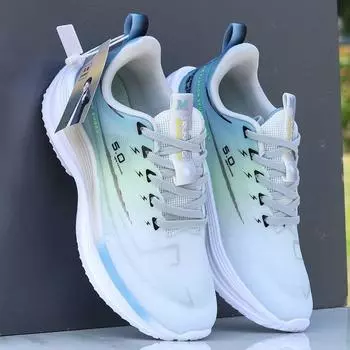 Кроссовки сетчатые мужские легкие кроссовки летние дышащие кроссовки для путешествий фитнес повседневная обувь амортизирующие кроссовки для бега 38