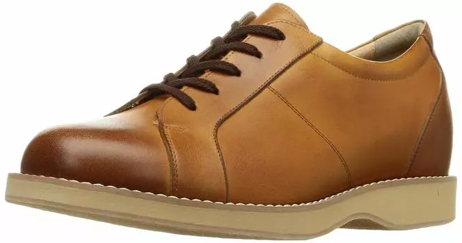 Кроссовки Shoe Secret, повседневная обувь, широкий высокий подъем, воловья кожа, сделано в Японии, шнуровка, высота 516 см, 4E, верблюжий цвет, см [Kitajima Industry] мужские 5,5 25,5 верблюд