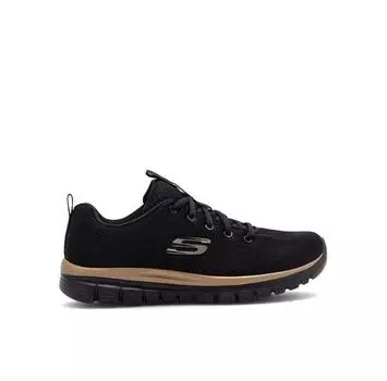 Кроссовки Skechers GRACEFUL 12615 BKRG черный EU 36