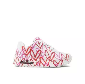 Кроссовки Skechers Uno Spread The Love 155507/WRPK белый 35