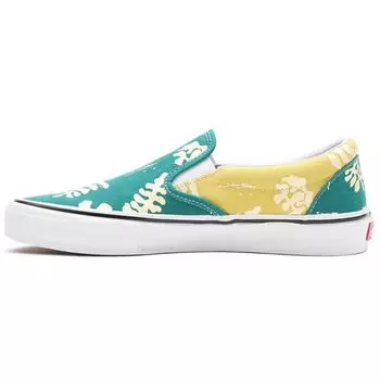 Кроссовки-слипоны Vans Classic Aloha унисекс разноцветные цвета морского золота VN0A5FCA3LA 35