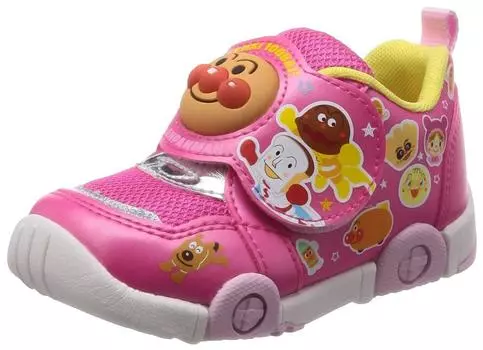 Кроссовки спортивная обувь мальчики девочки дети APM C147 розовый см 2E [Anpanman] 14~18см 15.0 розовый