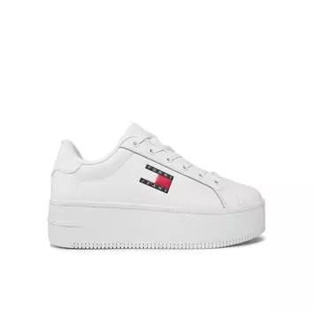 Кроссовки Tommy Jeans Tjw Flatform Ess EN0EN02518 белый 42