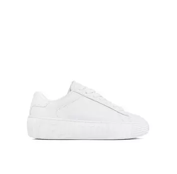 Кроссовки Tommy Jeans Tjw Leather Cupsole Ess EN0EN02507 белый EU 37