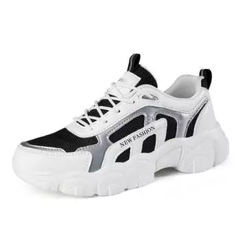 Кроссовки TUINANLE, женские кроссовки на шнуровке в стиле пэчворк, разного цвета, весенне-осенняя женская обувь с круглым носком