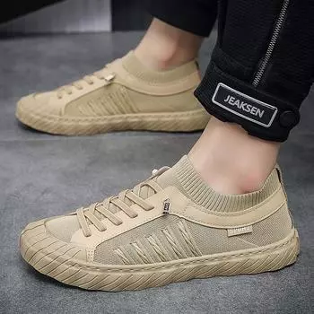 Кроссовки, удобные легкие повседневные мужские кроссовки, дышащая, нескользящая, износостойкая, мужская спортивная обувь для прогулок на открытом воздухе 39