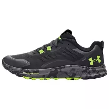 Кроссовки Under Armour Charged Bandit Trail 2 Jet Grey Lime Черные 3024186-102 40