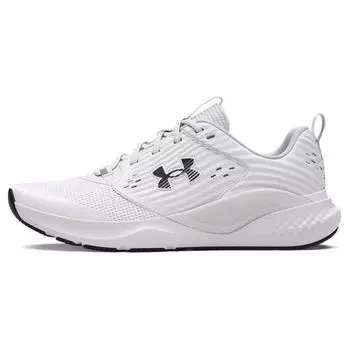 Кроссовки Under Armour Charged Commit 4 White Distant Grey Черные 3026728-100 38