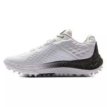 Кроссовки Under Armour Curry 1 Golf Белые Черные мужские 3027378-101 44