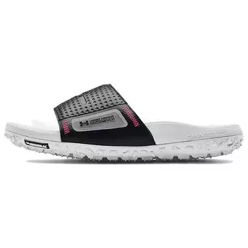Кроссовки Under Armour FT Sway Slide Белые Черные мужские 3025047-100 44