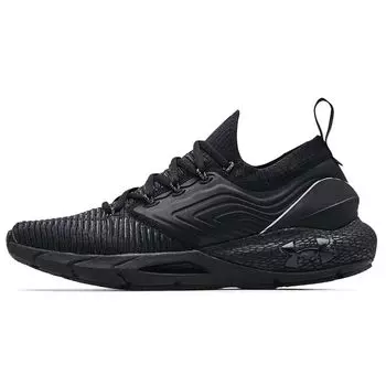 Кроссовки Under Armour HOVR Phantom 2 IntelliKnit Черные мужские темно-серые 3024154-001 40