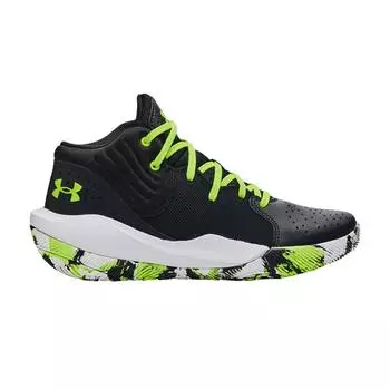 Кроссовки Under Armour Jet 21 GS Black Lime Kids Белый 3024794-009 37.5