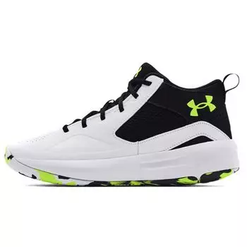 Кроссовки Under Armour Lockdown 5 Белые Черные мужские 3023949-102 44