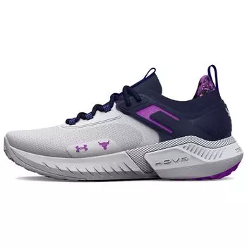 Кроссовки Under Armour Project Rock 5 Disrupt White Midnight Navy 3026207-102 42