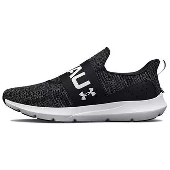 Кроссовки Under Armour Surge 3 Slip Black White Men 3026506-001 43