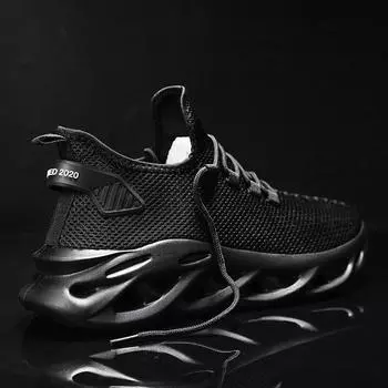 Кроссовки унисекс 36-48, легкие кроссовки для бега, спортивная обувь для спортзала 39 чёрный