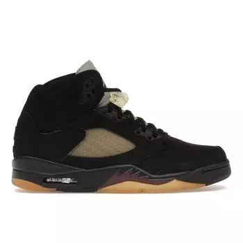 Кроссовки унисекс A Ma Manire x Air Jordan 5 Retro Dusk Black Burgundy-Crush Pale-Ivory FD1330-001 42