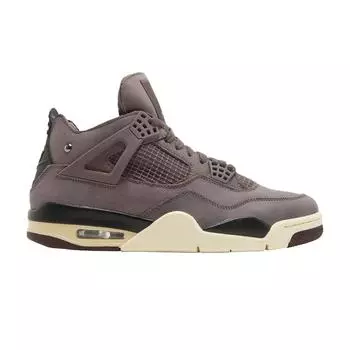 Кроссовки унисекс A Ma Manire x Air Jordan 4 Retro Violet Ore Фиолетовые, средне-пепельно-черные DV6773-220 36