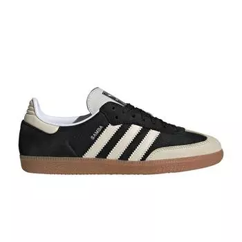 Adidas Samba OG Black Wonder White Женские кроссовки Core-черный серебристо-металлик IE5836 38
