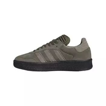 Кроссовки унисекс adidas Samba XLG Olive Strata Silver Pebble Green ID3913 38