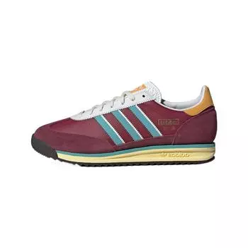 Кроссовки унисекс adidas SL72 RS Collegiate бордового цвета Mint Ton Red Shadow-Red JR0049 36