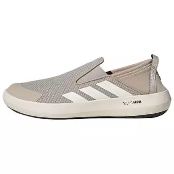 Кроссовки унисекс adidas Terrex Boat Slip-On Chalk Grey Core-Black Chalk-White JR2653 43