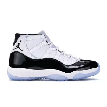 Кроссовки унисекс Air Jordan 11 Retro Concord 2018 White Black-Dark-Concord 378037-100 42