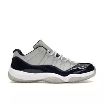 Кроссовки унисекс Air Jordan 11 Retro Low Georgetown Grey Grey-Mist White-Midnight-Navy 528895-007