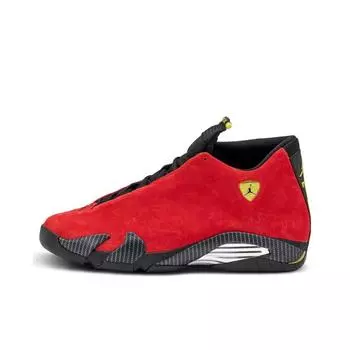 Кроссовки унисекс Air Jordan 14 Retro Ferrari 2025 Красный Challenge-Red Черный IF5015-600 46