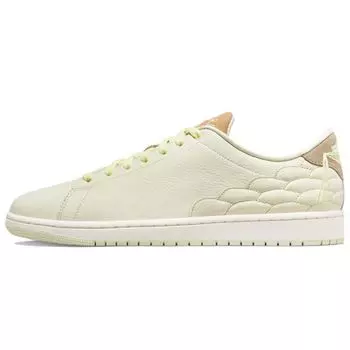 Кроссовки унисекс Air Jordan 1 Center Court Coconut Milk Sail White Coconutmlik Citron-Tint DQ5350-181 36.5