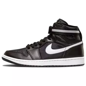 Кроссовки унисекс Air Jordan 1 High Strap Black Dark Grey Dark-Grey-White 342132-003