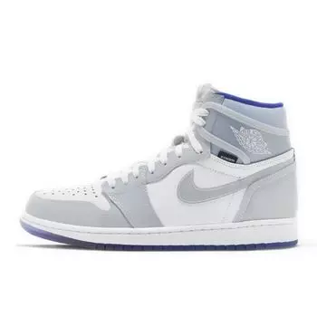Кроссовки унисекс Air Jordan 1 High Zoom Racer синие, белые CK6637-104 47