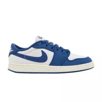 Кроссовки унисекс Air Jordan 1 KO Low Kentucky Сине-Белые Темно-Королевские-Синие DX4981-103 45.5