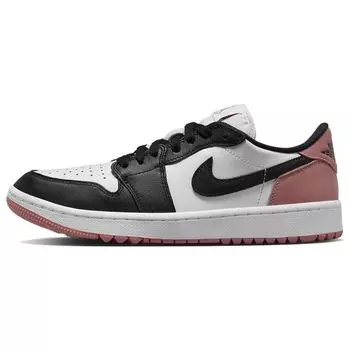 Кроссовки унисекс Air Jordan 1 Low Golf Rust Pink Белый Черный DD9315-106 44