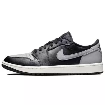 Кроссовки унисекс Air Jordan 1 Low Golf Shadow Black Sail Medium-Grey DD9315-001 46