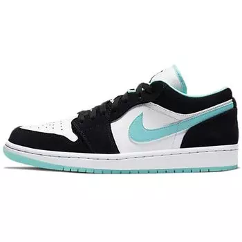 Кроссовки унисекс Air Jordan 1 Low Island Green Teal White Black CQ9828-131