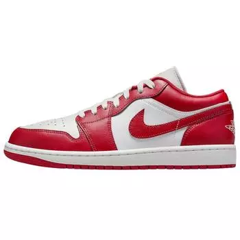 Кроссовки унисекс Air Jordan 1 Low New Beginnings Красный Белый Varsity-Red 553558-166 43