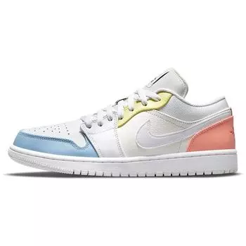 Кроссовки унисекс Air Jordan 1 Low To My First Coach White Sail Light-Zitron DJ6909-100 36.5