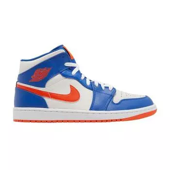 Кроссовки унисекс Air Jordan 1 Mid Wheaties синие Game-Royal Phantom FD1029-400 52.5