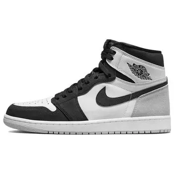 Кроссовки унисекс Air Jordan 1 Retro High OG Stage Haze Серый Белый Черный 555088-108 42