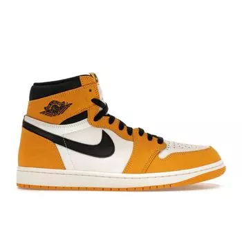 Кроссовки унисекс Air Jordan 1 Retro High OG Yellow Ochre Black Sail DZ5485-701 47.5