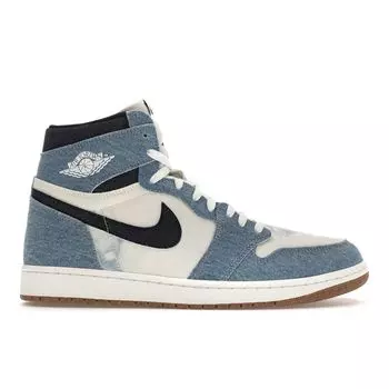 Кроссовки унисекс Air Jordan 1 Retro High OG Denim Blue Summit-White Obsidian FQ2947-100 44