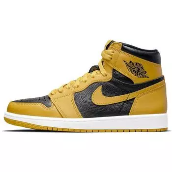 Кроссовки унисекс Air Jordan 1 Retro High OG Pollen Желтый Черный Белый 555088-701 43